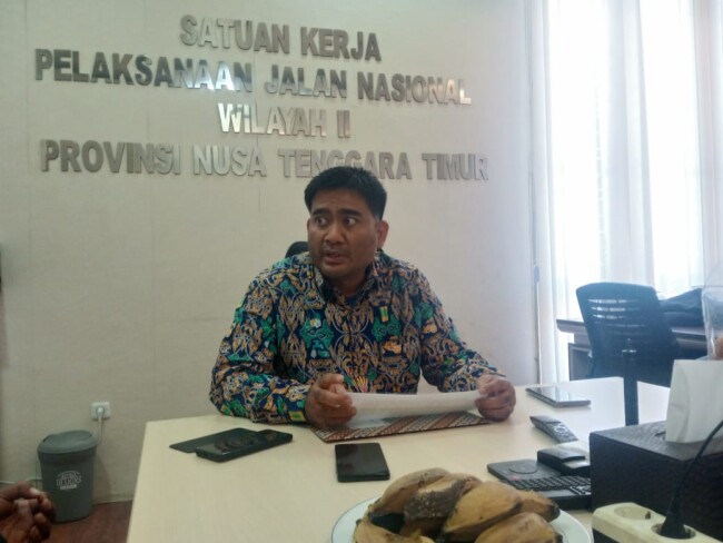 Kasatker PJN II, BPJN-NTT, Fahrudin, ST