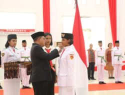 Gubernur NTT Kukuhkan 44 Anggota Paskibraka