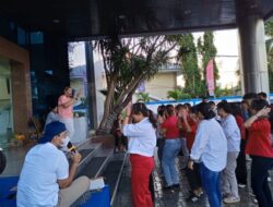 Karyawan Bank NTT Kantor Pusat Semarakkan Hari kemerdekaan Republik Indonesia