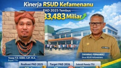 Lampaui Target PAD: Manegemen RSUD Kefamenanu Dapat Apresiasi Dari Bupati TTU