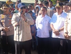 Presiden Prabowo Tiba di Nagekeo, Pastikan Penanganan Gempa Flores Berjalan Optimal