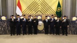 PENGUCAPAN SUMPAH JABATAN KEPALA EKSEKUTIF PENGAWAS BURSA MINERAL DAN KOMODITAS STRATEGIS OJK