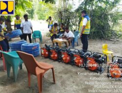 Penanganan Masalah Kekeringan di NTT : BBWS-NT II Bagikan Pompa Alkon Kepada Petani